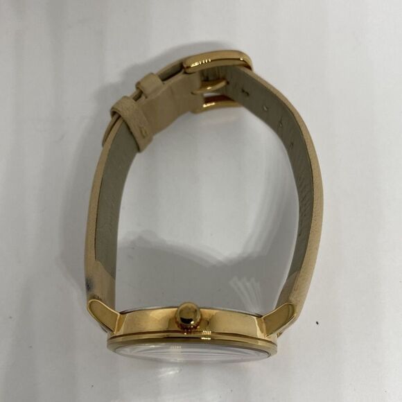 Kate Spade Metro Vachetta 0735 Women's Beige Leather Analog Quartz Watch WO445 - Picture 8 of 12